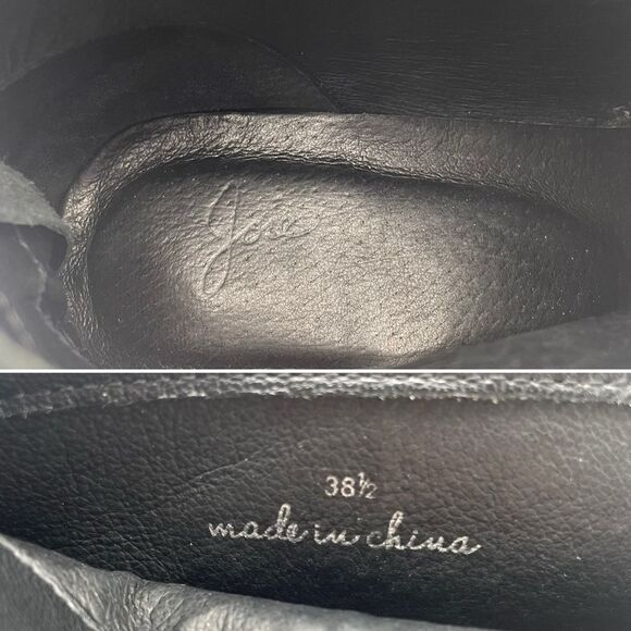 Joie Lucy Black Suede Silver Studded Ankle Booties Women’s Size EU 38.5 | US 8.5 - Picture 13 of 16